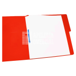 CARPETA T. CARTA C/BROCHE BACO C. ROJO